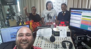 Nossos locutores estiveram juntos neste 24 de Dezembro no sorteio da Árvore de Natal Panorama FM!